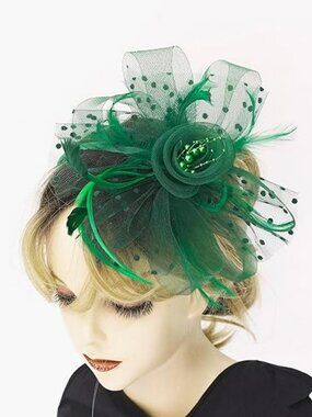 Kentucky Derby Fascinator Hat Beautiful Color Tea Party Derby